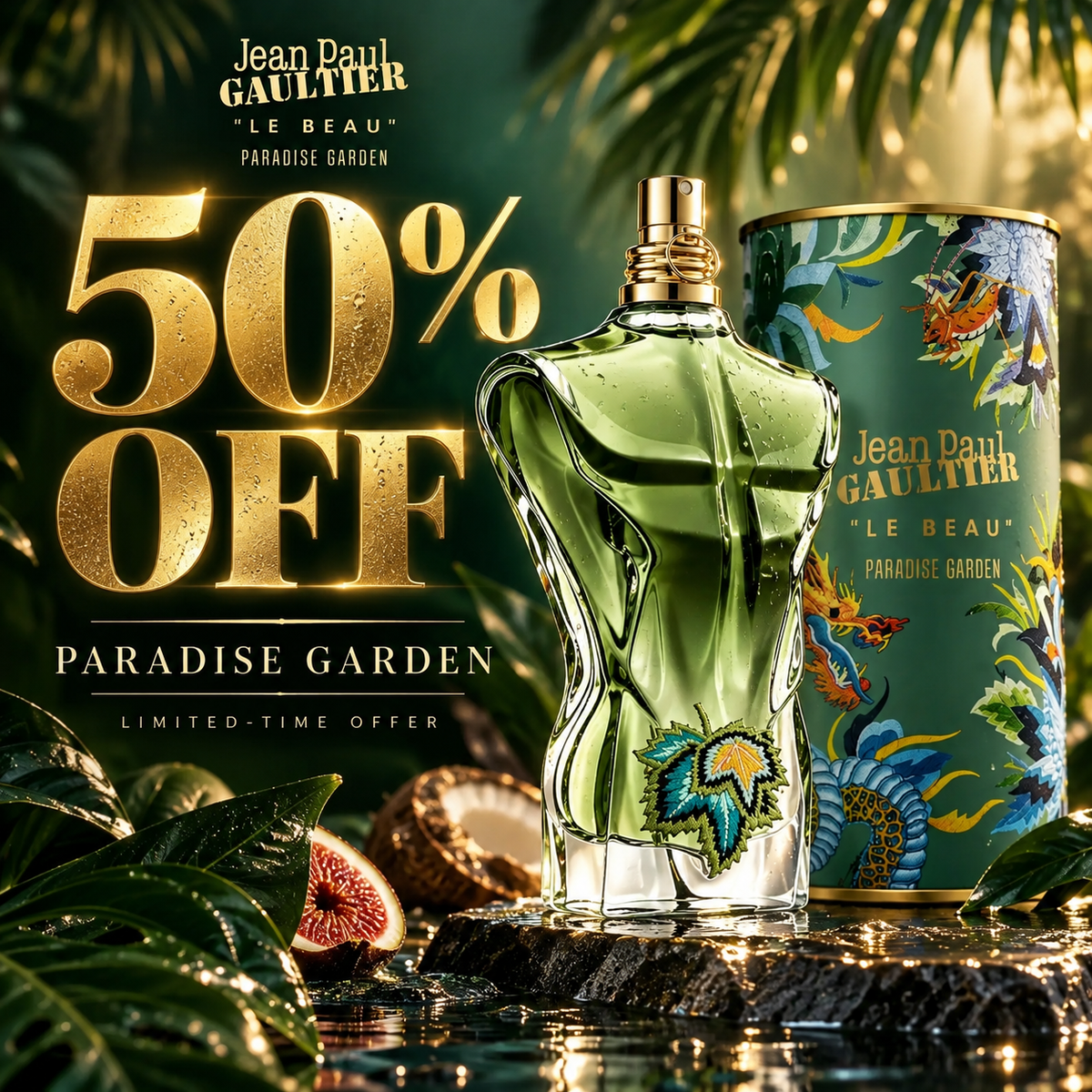 Jean Paul Gaultier Le Beau Paradise Garden 125ml / 4.2 oz