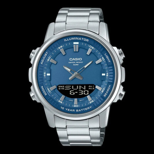 Turquoise Dial Men Watch
