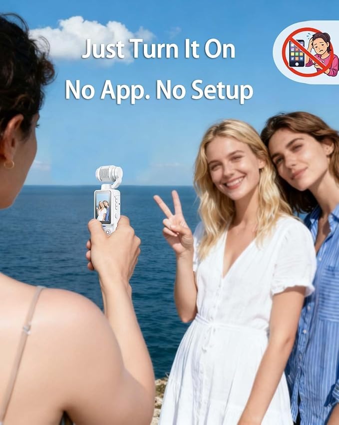 OZCT - 4K Ultra HD Handheld Gimbal Camera