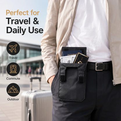 TactiPouch™ Belt Wallet 🖤✨ — Secure Essentials on the Go