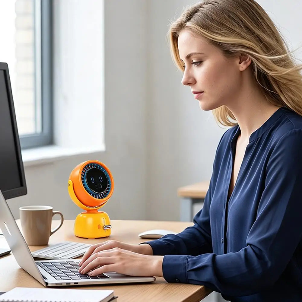 FaceChill™ AI Fan 🧊😊 — Personalized Cooling Comfort