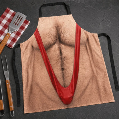 GrillKing™ Apron 👑🔥 — Personalized BBQ Style & Protection