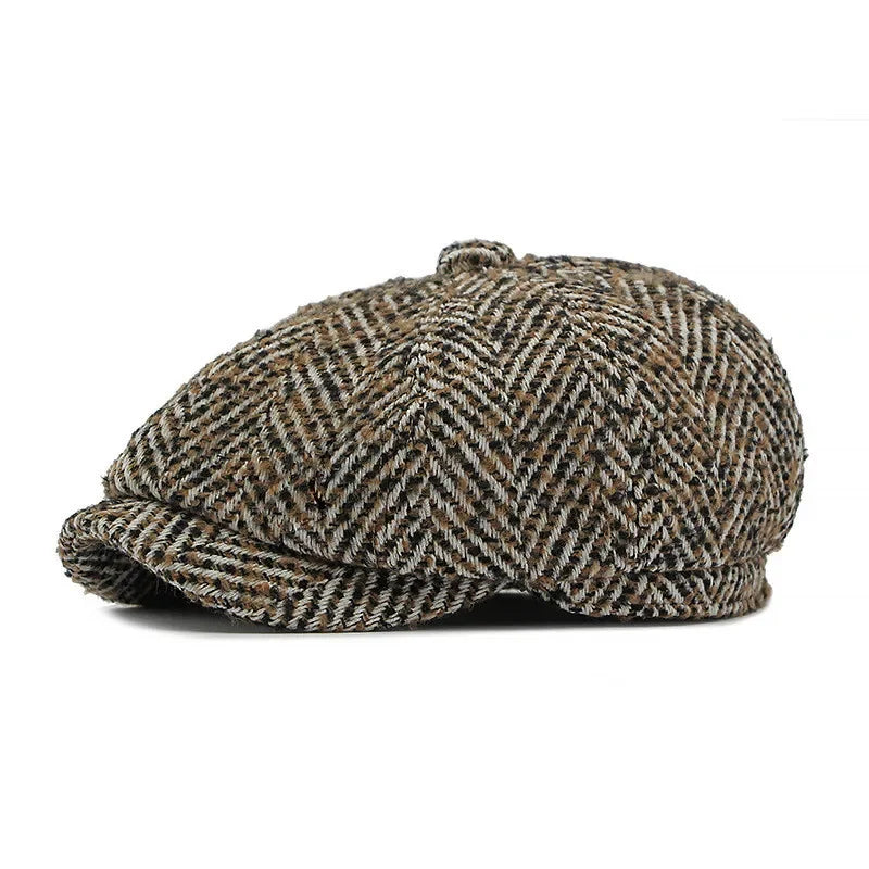 Marlow - Men's Ultra Comfortable Herringbone Cap