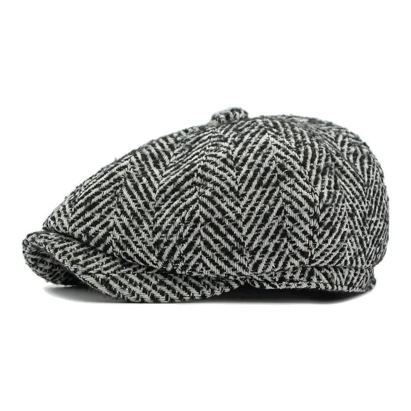 Marlow - Men's Ultra Comfortable Herringbone Cap