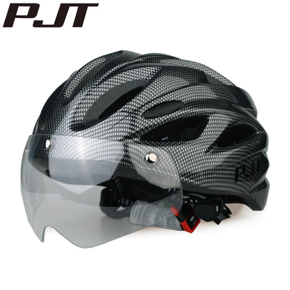 Magnetic Goggle PC Shell Bike Helmet