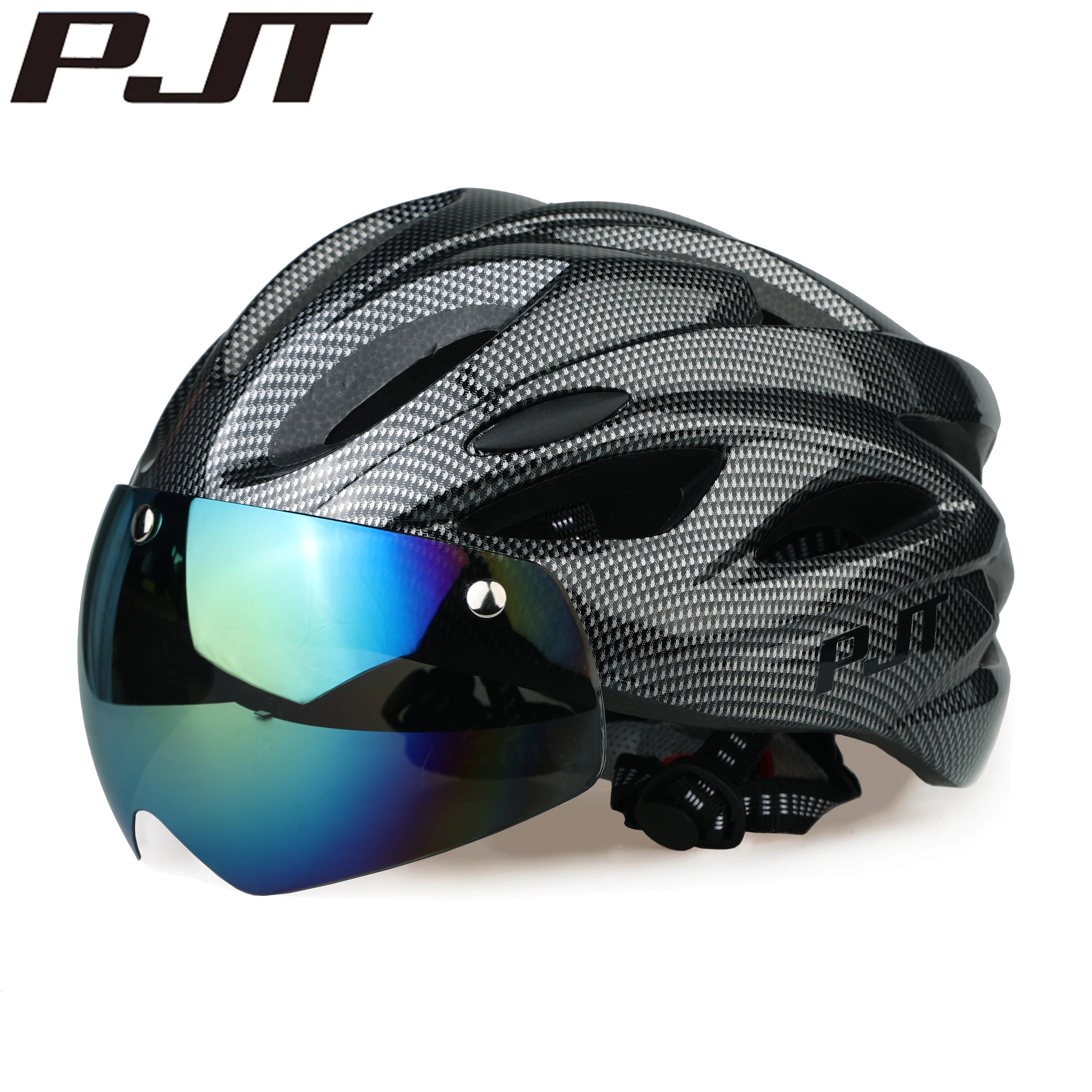 Magnetic Goggle PC Shell Bike Helmet